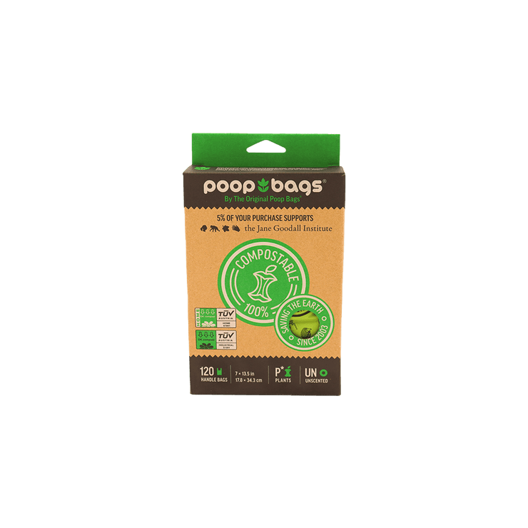 Eco-Friendly Compostable Handle Tie Dog Waste Bags