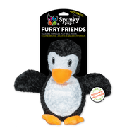 Spunky Pup Furry Friend Penguin Squeaky Toy